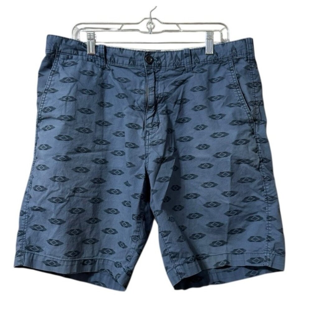 Eddie Bauer Shorts Mens Size 36 Blue Casual Chino Preppy Cotton Outdoors Classic